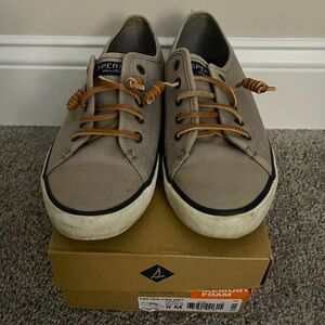 Sperry Pier View Core Grey Sneaker - Size 8